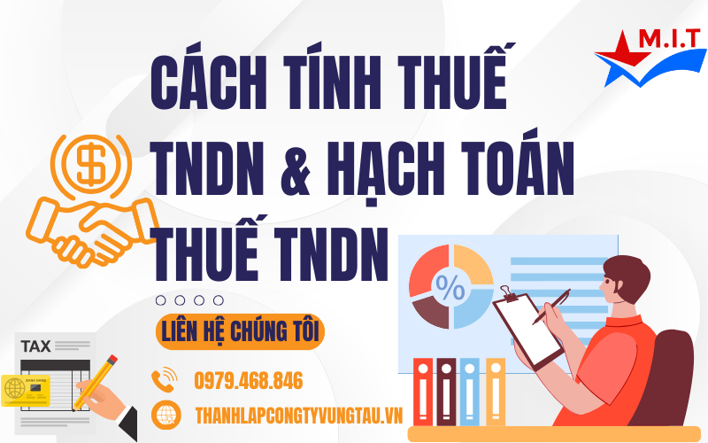 Cách tính Thuế TNDN & hạch toán Thuế TNDN